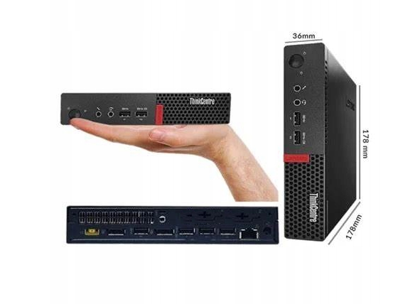 Mini PC ThinkCentre LENOVO M710q TINY i3 8GB SSD-240Gb WIN11 PRO
